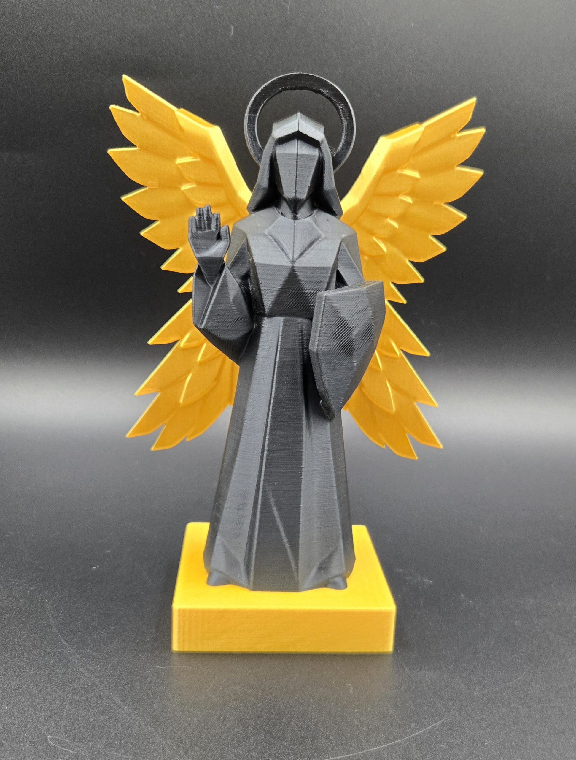 Black and Gold Angel